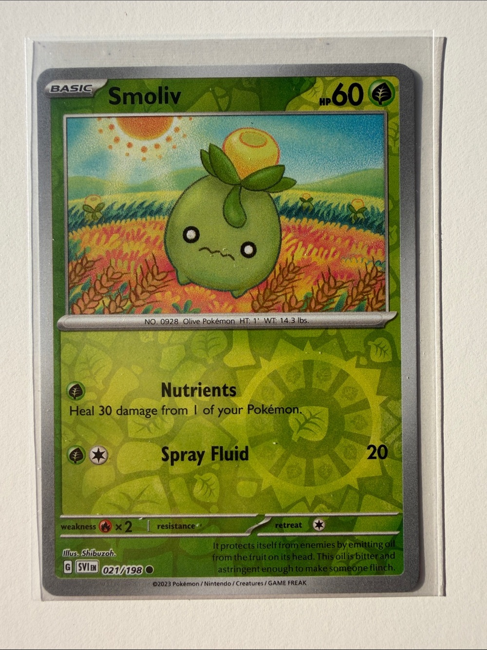 Smoliv Dolliv Arboliva Evolution Lot 3 Cards Reverse Holo | ✨5/$25✨ - Picture 6 of 7